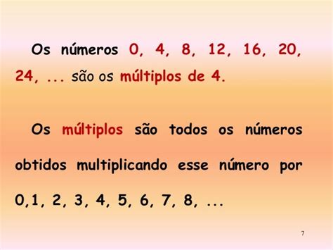 multiplos de um numero